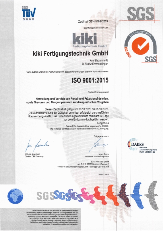 DIN EN ISO 9001:2015